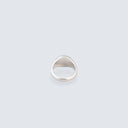 Rainy Night Jadeite Mini Round Satin Ring